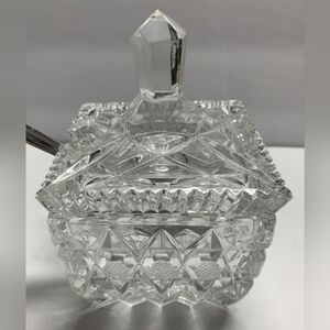 Vintage jam jar with Lid